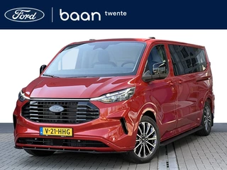 Ford Transit Custom 320 2.0 TDCI L2H1 Limited 136 PK Automaat | AGR Stoel | 2x Schuifdeur | Adaptive Cruise | Dodehoek BLIS | Camera | Keyless | Trekhaak | Laadruimte bescherming compleet | Draadloos laden |