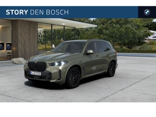 Hoofdafbeelding BMW X5 BMW X5 xDrive50e High Executive M Sport Automaat / Panoramadak / Trekhaak / Soft-Close-Automatic / Stoelventilatie / Massagefunctie / Comfort Access / Integral Active Steering / Adaptief onderstel / Stoelverwarming / Adaptieve LED / Parking Assistant Professional / Harman Kardon