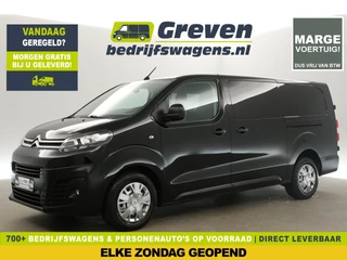 Citroën Jumpy 2.0 BlueHDI L3H1 Marge | Dubbele Cabine | 6 Persoons | Airco Cruise 2xSchuifdeur Carplay 360Camera Navi PDC Elektrpakket