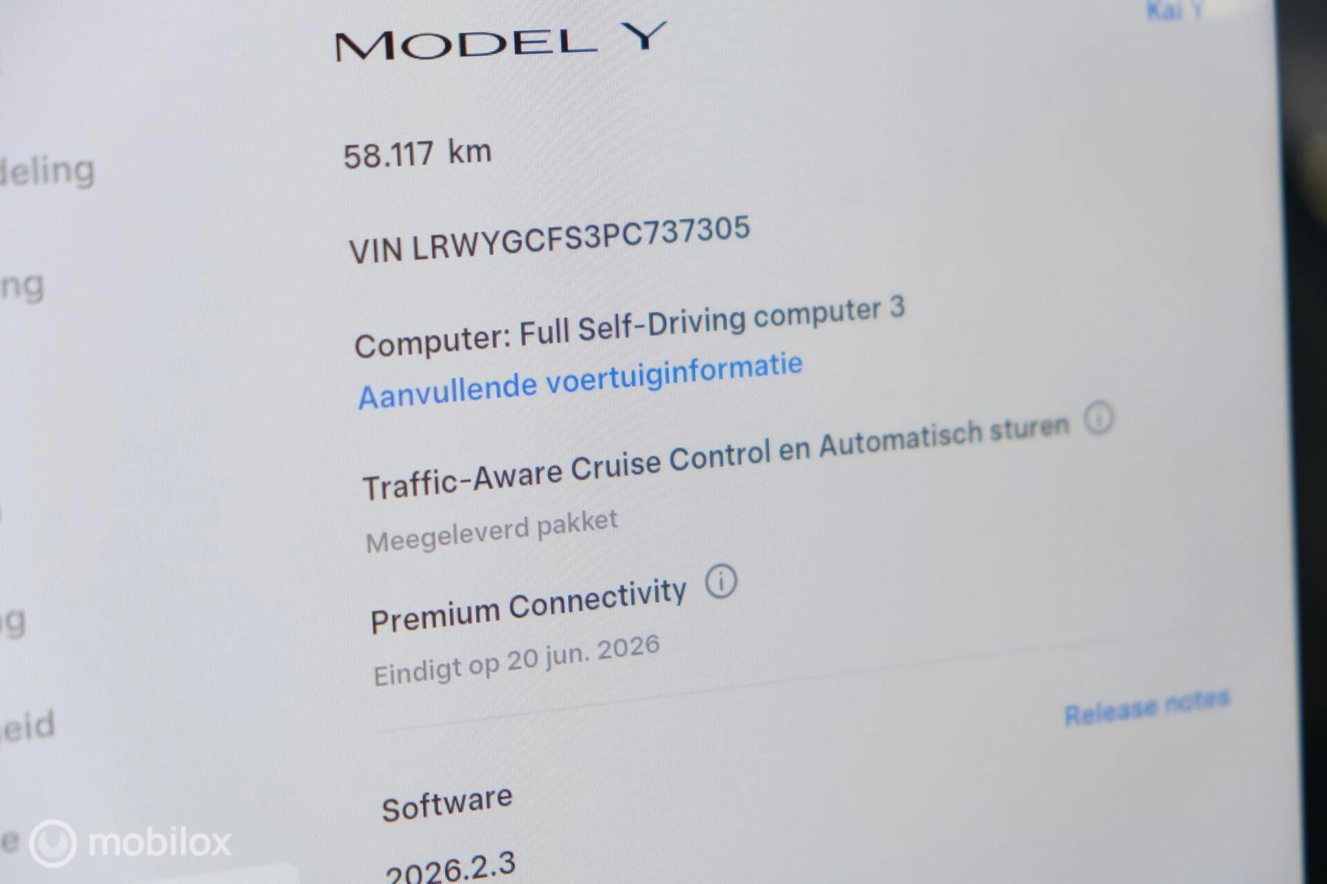 Hoofdafbeelding Tesla Model Y