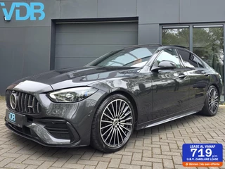Hoofdafbeelding Mercedes-Benz C-Klasse Mercedes C-klasse C180 AMG PANO 360 MEMORY BURMESTER VOL!!!