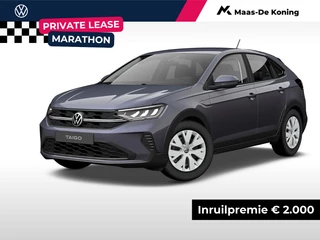 Volkswagen Taigo Edition 1.0 TSI 95 pk 5 versn. Hand · Parkeersensor achter · Multfunctioneel stuurwiel ·  Private lease ,- € 399 per maand ·