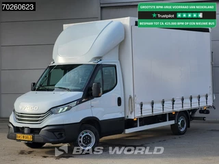 Iveco Daily 35S21 3.0L Automaat Schuifzeilen Laadklep 210PK 2025-Model ACC LED CarPlay Euro6 Schuifzeil Koffer Meubelbak Bakwagen 22m3 Airco