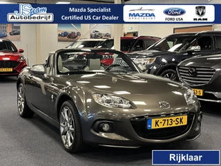 Hoofdafbeelding Mazda MX-5 Mazda MX-5 NC Roadster 1.8i Silver Edition Airco Leder Navi Cruise