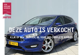 Ford Focus BWJ 2016 | 1.0 126PK ST-LINE TITANIUM | CLIMA | NAVI | TREKHAAK | CRUISE | SPOILER PAKKET |