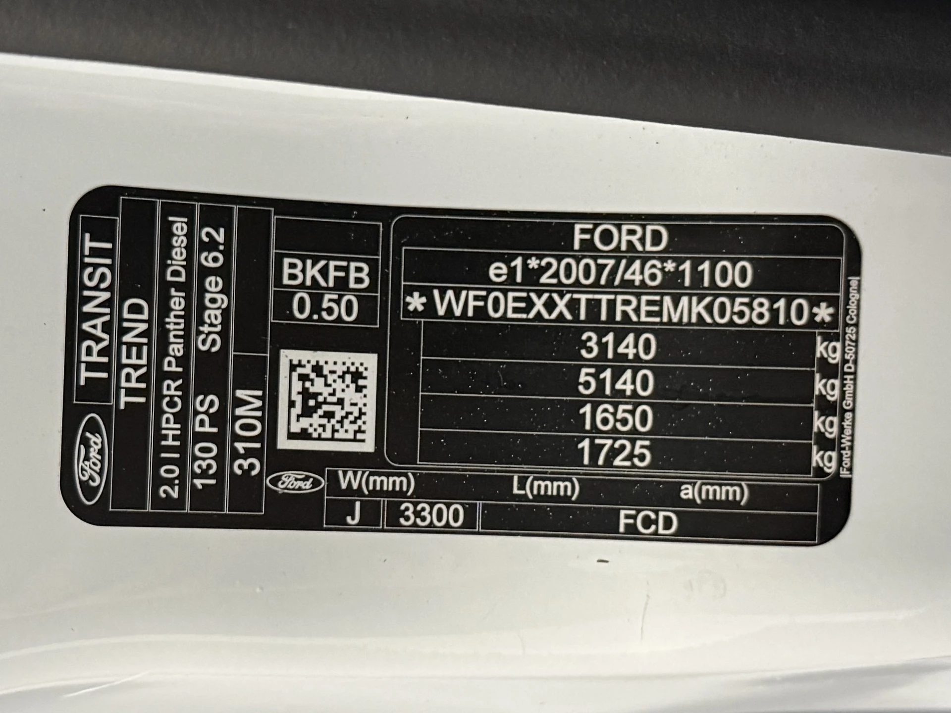 Hoofdafbeelding Ford Transit