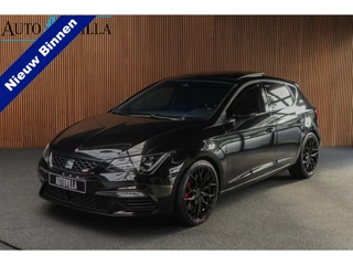 SEAT Leon 2.0 TSI CUPRA 300 Panodak Navi Climate Leer Camera Carplay PDC Zwarte binnenhemel LED LM velgen