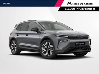 Škoda Elroq Sportline Elektromotor 150 kW/204 PK SUV | Graphite Grey | 20 inch Vega Velgen | Private lease v.a. €481,- p/m | €3000,- inruilpremie
