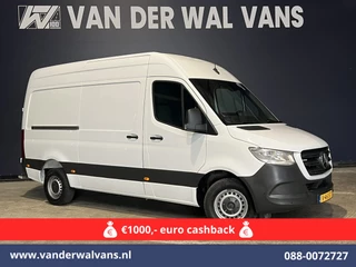 Mercedes-Benz Sprinter 316 CDI 163 pk L2H2 Euro6 Airco | 2800kg Trekhaak | Camera | Apple Carplay | Parkeersensoren inklapbare spiegels, standkachel, cruisecontrol, MBUX, Android auto
