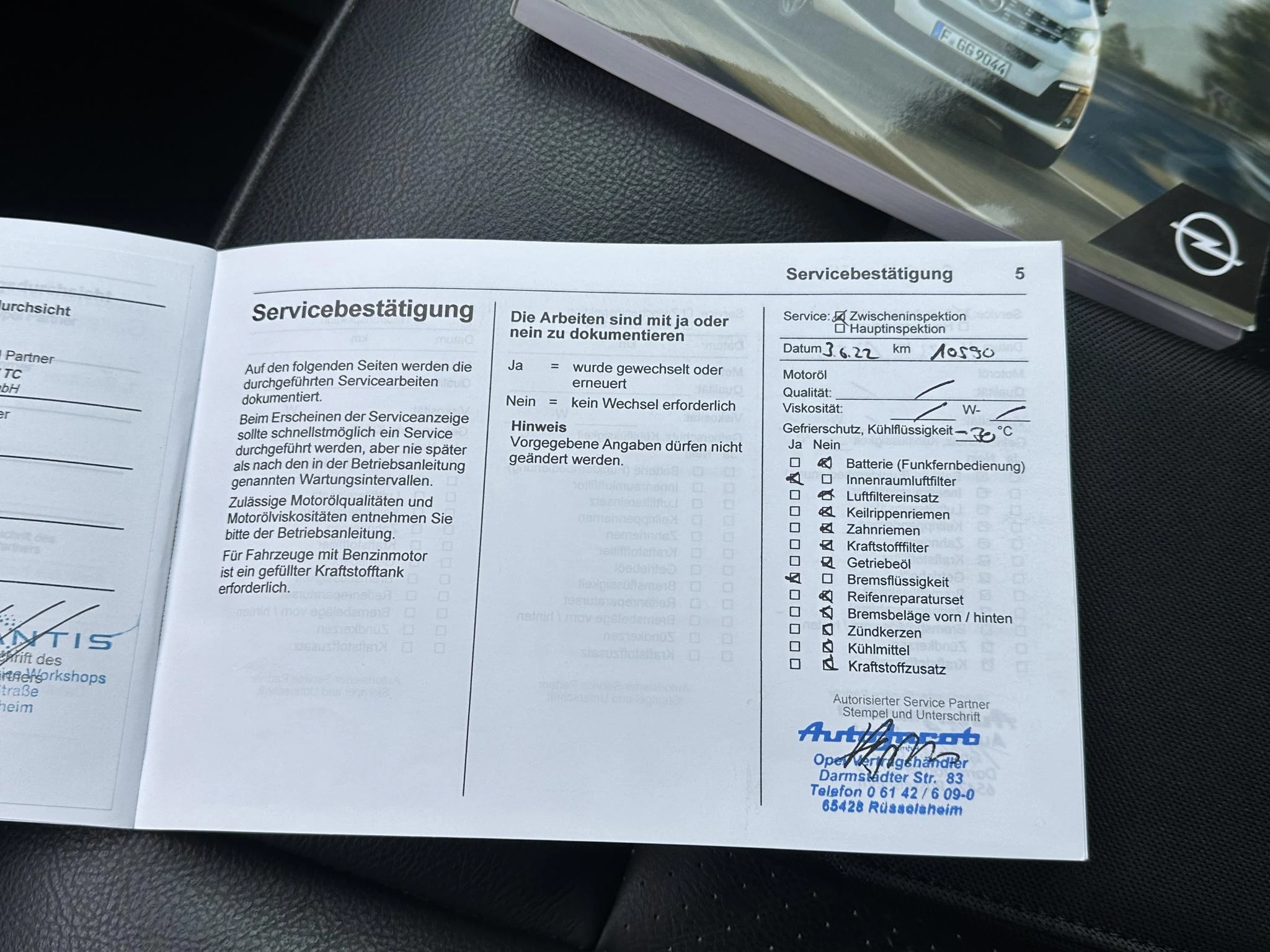 Hoofdafbeelding Opel Zafira e-Life