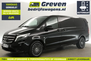 Mercedes-Benz Vito 119 CDI Extra Lang 191PK Automaat Airco Camera Cruise 2xSchuifdeur LED Navi 3 Persoons 18''LMV PDC Leder Stoelverwarming Trekhaak