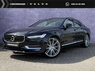 Hoofdafbeelding Volvo S90 Volvo S90 2.0 T6 AWD Inscription | Polestar optimalisatie | 360° Camera | Schuif/Kantel dak | Bowers & Wilkins | Adaptieve cruise | DAB | Standkachel | Carplay | Keyless entry | HUD | Stoelverwarming | BLIS |