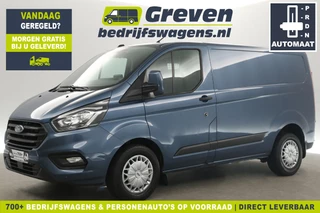 Ford Transit Custom 280 2.0 TDCI L1H1 Automaat Airco Cruise Carplay Navigatie Parkeersensoren 3 Persoons Elektrpakket Trekhaak