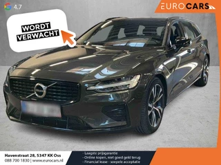 Hoofdafbeelding Volvo V60 Volvo V60 2.0 B4 R-Design Navigatie Camera Climate Control Parkeer Sensoren Cruise Control Adaptive Verwarmde voorstoelen Lichtmetalen Velgen