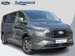 Ford Transit Custom 340 2.5 PHEV L2H1 Limited | Voorraad | Kombi 9-persoons | Incl. BTW en BPM |  Dubbele schuifdeur | 17 inch lichtmetalen velgen | Trekhaak | Navigatie | Garantie 5 jaar of 200.000 km | Camera
