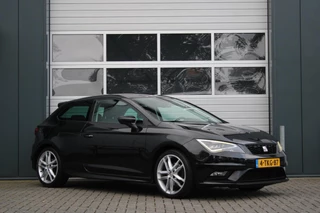 Seat Leon SC 1.4 TSI FR Business 140pk Clima/Cruise/Navi/Bluetooth/PDC/LED/Sportstoelen/RadioCD/18"LM/Goedonderhouden/APK:10-2026