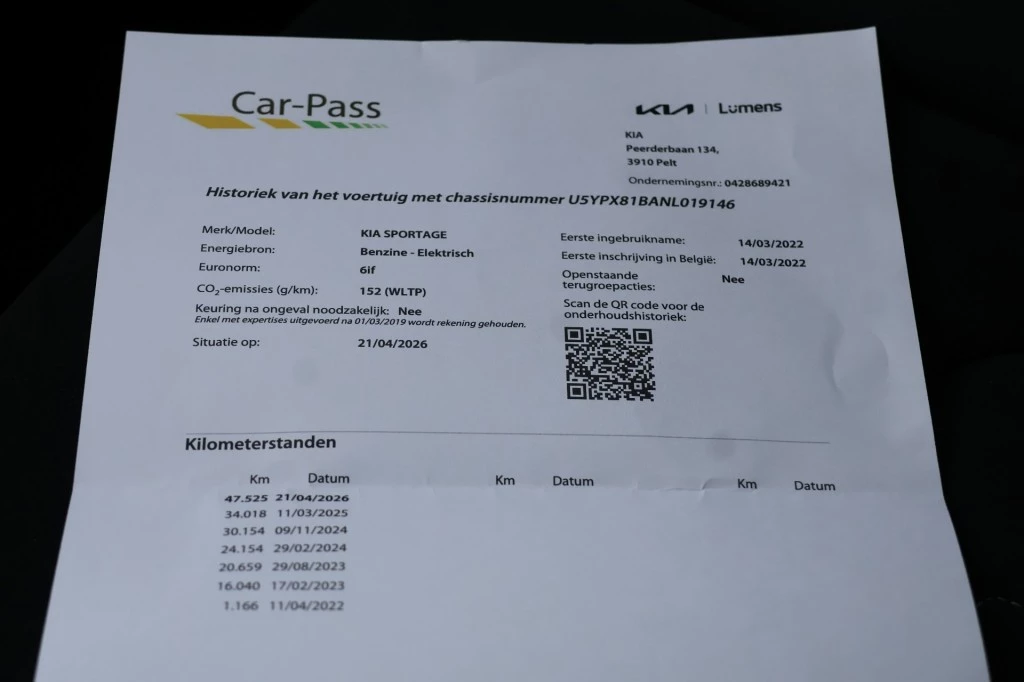 Hoofdafbeelding Kia Sportage