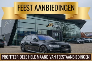 Audi S6 Avant 4.0 TFSI V8 450pk Panoramadak Supersportstoelen B&O 3d Luchtvering Matrix led Black pack