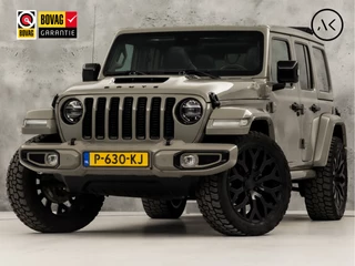 Jeep Wrangler Unlimited 4xe 380 BRUTE Richmond Pure 380Pk Automaat (SKY ONE TOUCH, NAPPA LEDER, APPLE CARPLAY, CAMERA, STOELVERWARMING, KEYLESS, ADAPTIVE CRUISE, NIEUWSTAAT)