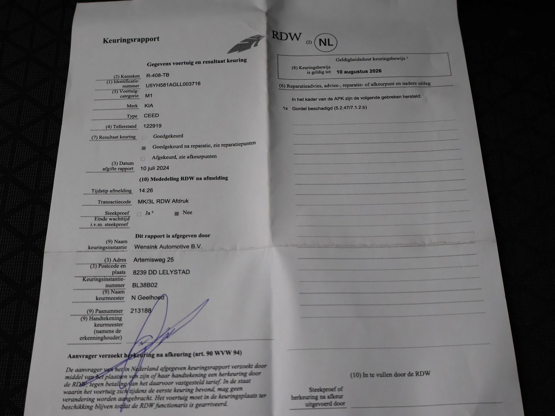 Hoofdafbeelding Kia Ceed Sportswagon