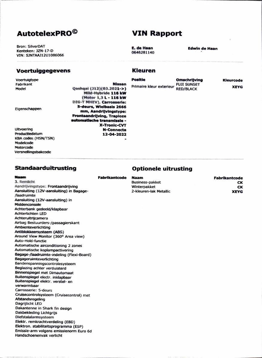 Hoofdafbeelding Nissan QASHQAI