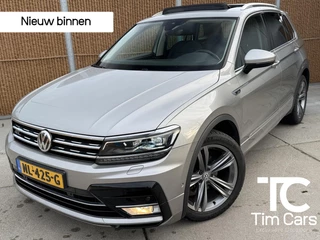 Volkswagen Tiguan 1.4 TSI R-line Automaat | Panoramadak | LED verlichting adaptief | Stoelverwarming | Ergo stoel | Spiegels inklapbaar | Achteruitrijcamera | Parkeersensoren voor en achter