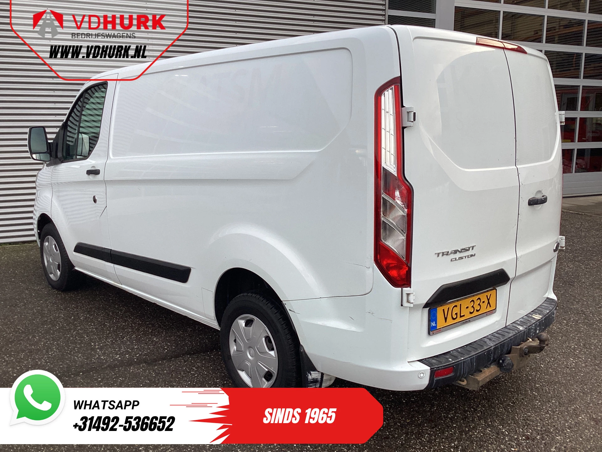 Hoofdafbeelding Ford Transit Custom