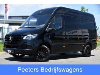 Mercedes-Benz Sprinter 319 V6 3.0 CDI L2H2 Black Edition Camera, Cruise, Carplay, LED, Automaat, 190pk, Multimedia, Lederstuur, Uniek!