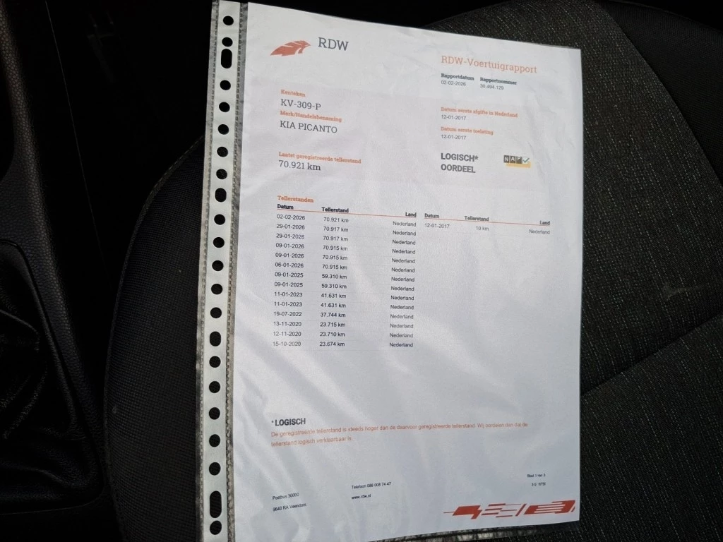 Hoofdafbeelding Kia Picanto