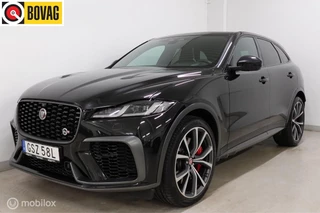Hoofdafbeelding Jaguar F-PACE Jaguar F-Pace 5.0 P550 V8 SVR, Meridioan, Pano, HUD, 360