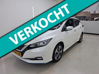 Nissan LEAF E+ N-Connecta 62 kWh SOH93% 1E EIG DEALEROND ORG NL|TREKHAAK|BLINDSPOT|STUUR+STOELVRM|VRITUAL.COCKPIT|