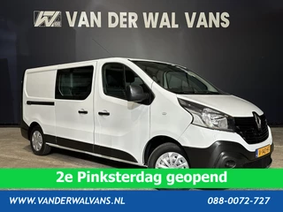 Renault Trafic 1.6 dCi L2H1 Dubbele cabine Euro6 Airco | 6-Zits | Navigatie | Cruisecontrol | Trekhaak | Parkeersensoren