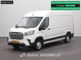 Maxus Deliver 9 L3H2 Airco Cruise Camera Parkeersensoren 10-inch Display CarPlay Euro6 L3 Airco Cruise control