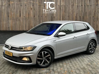 Volkswagen Polo 1.0 TSI R-line | Half leer | Sportstoelen | Airconditioning | Adaptieve cruise control | Trekhaak | Getint glas | Apple CarPlay | Zwarte hemelbekleding | Cameleon voorraam