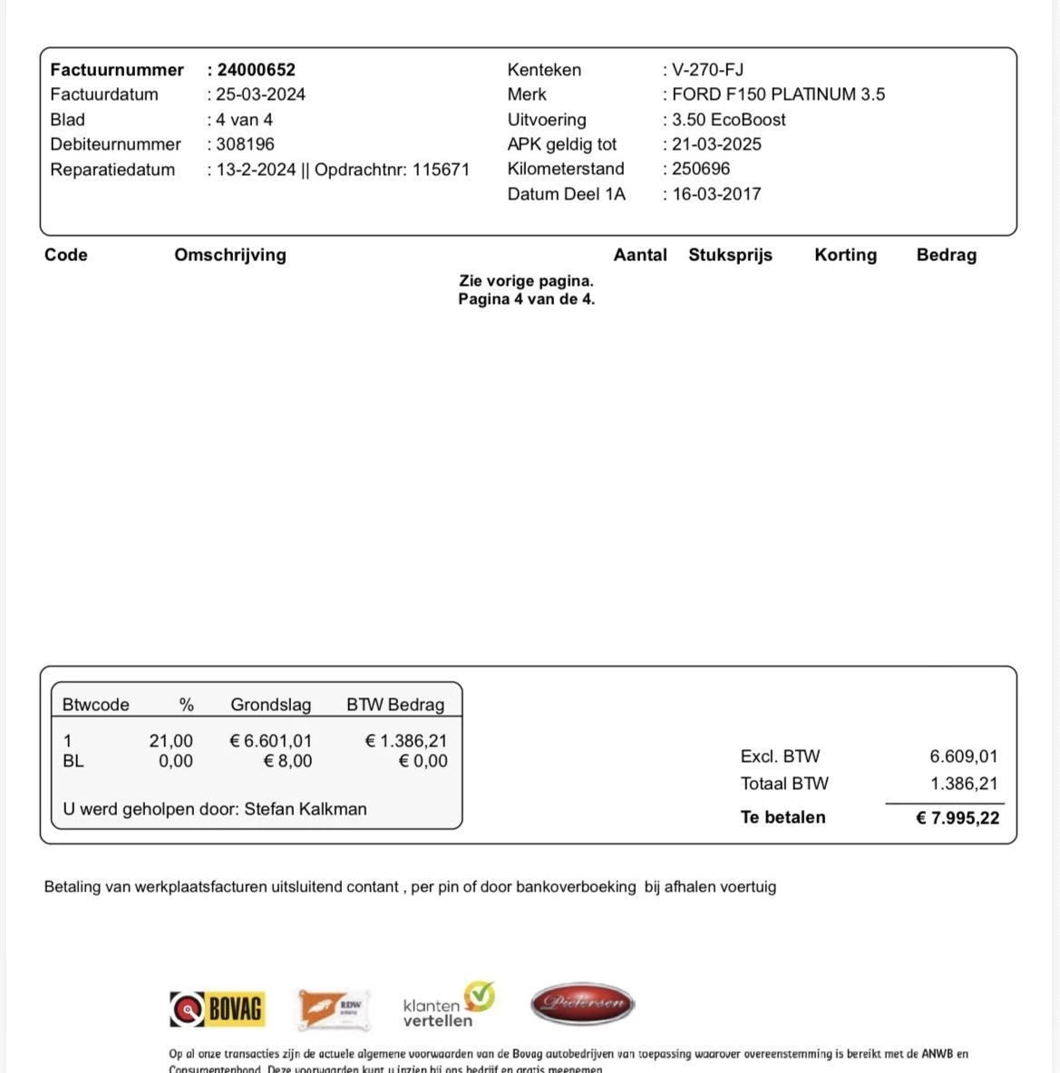 Hoofdafbeelding Ford F-150