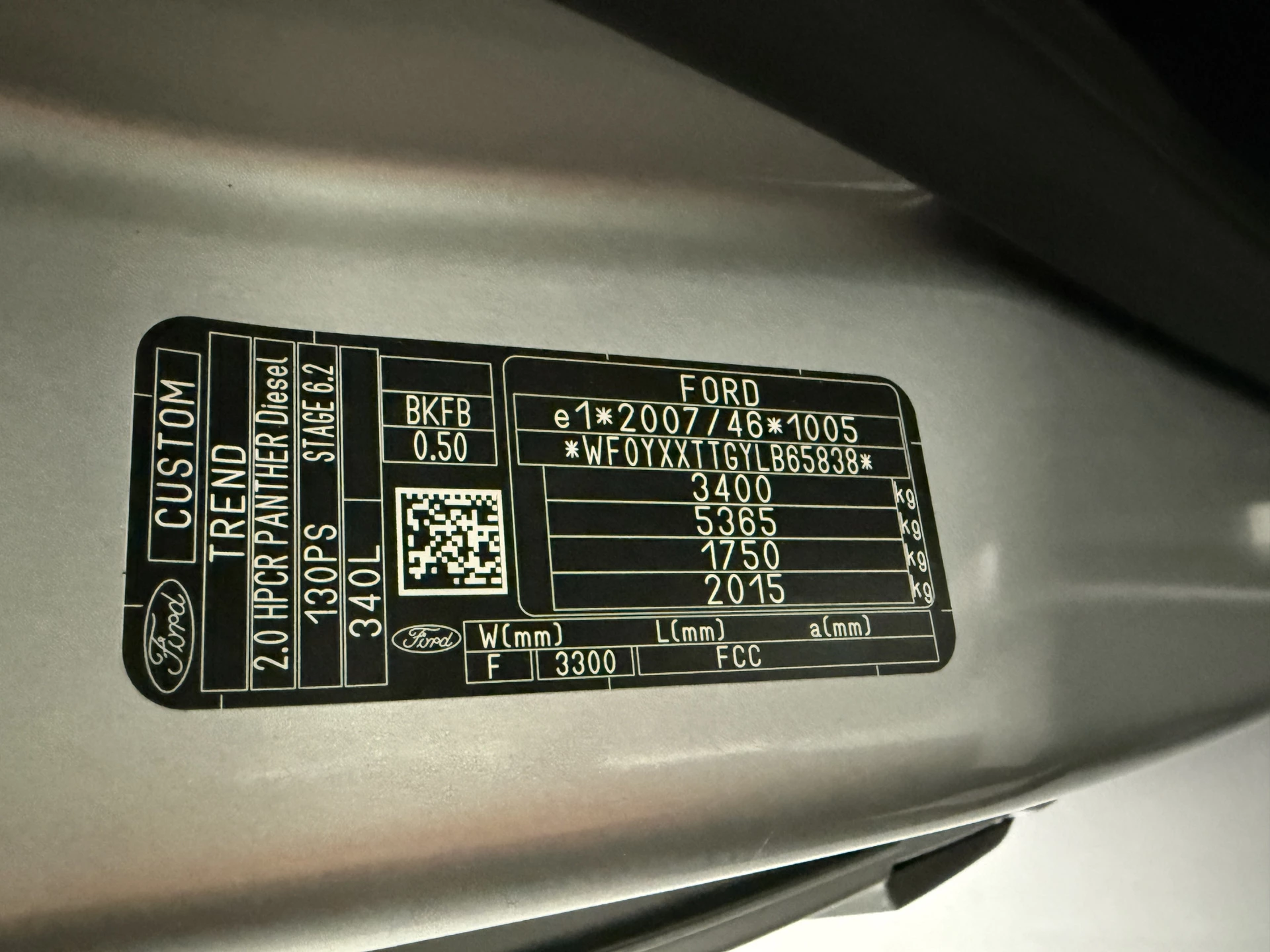 Hoofdafbeelding Ford Transit Custom