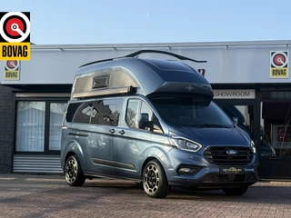 Ford Nugget Westfalia Plus hoog dak automaat 170pk 4 slaapplaatsen climate ctr cruise ctr camera trekhaak luifel fietsenrek lmv 18 inch