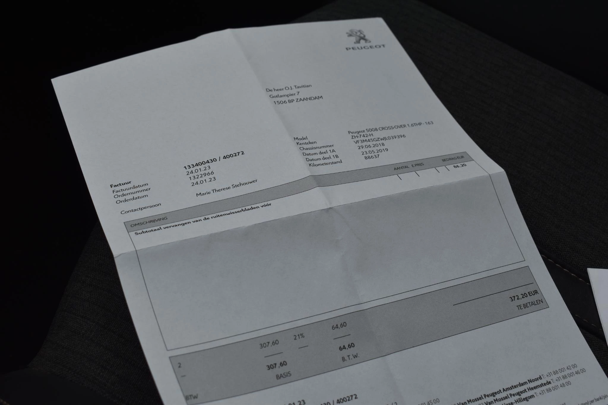 Hoofdafbeelding Peugeot 5008