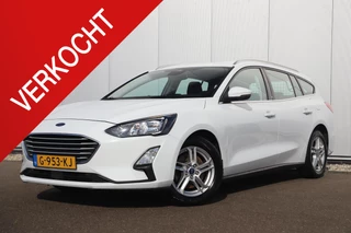 Ford Focus Wagon 1.0 EcoBoost Trend Edition Business 101PK Trekhaak Navigatie Carplay Android Cruise Rijstrooksensor 16 inch LMV