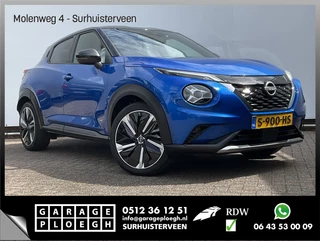 Hoofdafbeelding Nissan Juke Nissan Juke 1.6 Hybrid N-Design Automaat Leer Carplay Camera Hoge instap