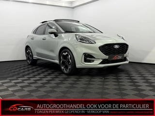 Ford Puma 1.0 EcoBoost Hybrid ST-Line X 155pk Pano, Half leder, Camera, Winterpakket, Elektrische achterklep, Navi, Keyless start, Cruise control 155 PK