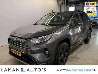 Hoofdafbeelding Toyota RAV4 Toyota RAV4 2.5 Hybrid 218pk Bi-Tone | Trekhaak JBL CarPlay Halfleder ECC Nav 18" LMV ACC Camera Metallic | Hybrid Voorschoten