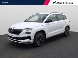 Skoda Karoq 1.5 Tsi 150PK DSG ACT Sportline | ACC | Keyless | Smart-Link | Camera | P-Sensoren | Elek. Achterklep | 18'' Inch | 27-06-2027 of 100.000km