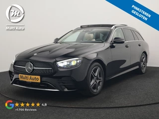 Mercedes-Benz E-Klasse Estate 300 e AMG Line PHEV 320pk Dealer O.H. | Panodak | Adaptive Cruise | 360 Camera | Multi Beam LED | Lederen Sportstoelen Verwarmd | Sfeerverlichting | Apple Carplay | Navigatie | DAB | Plug In Hybrid |