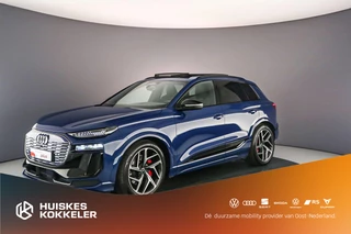 Hoofdafbeelding Audi SQ6 Audi SQ6 e-tron 100 kWh 490PK quattro | Panoramadak | Luchtvering | 21-Inch | B&O | Adapt.Cruise | Head-Up | Top-View |