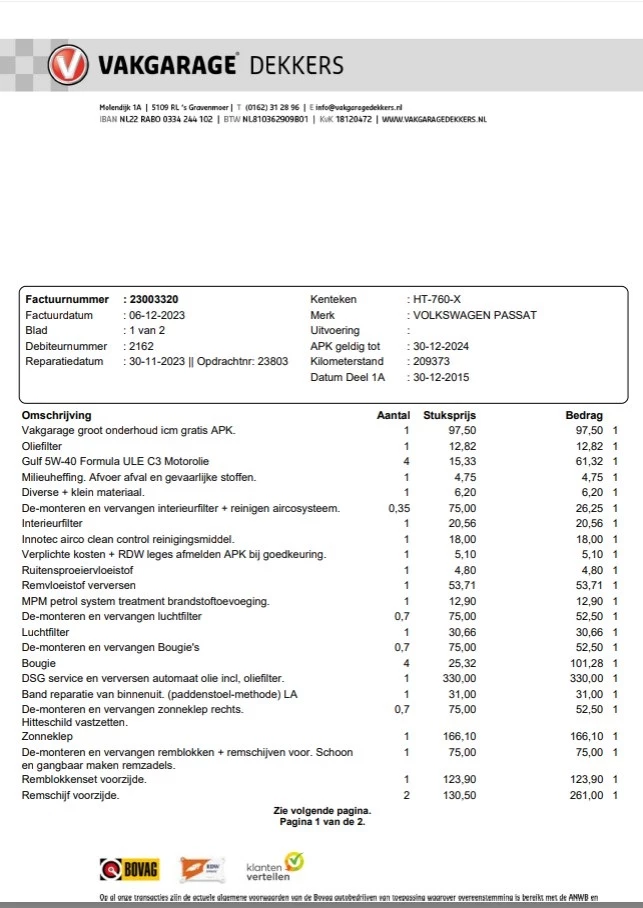 Hoofdafbeelding Volkswagen Passat