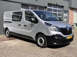 Hoofdafbeelding Renault Trafic Renault Trafic 1.6 dCi T29 L2H1 DC Marge Btw /Bpm vrij Airco Cruise controle Navigatie Dubbele cabine 1e eigenaar Euro 6 Ex overheids auto Lange wielbasis Geen btw meer betalen