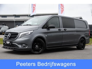 Mercedes-Benz Vito 116 CDI L3 DC PB Edition Camera, Cruise, Carplay, LED, Leder, 2 x Schuifdeur, Automaat, Stoelverwarming, 164pk, Trekhaak, Uniek!