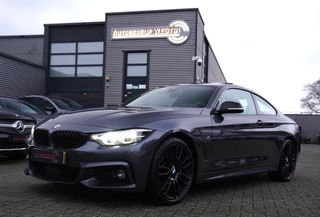 BMW 4-serie Coupé 440i High Executive | Schuifdak | M-performance | M-uitlaat | Luxe Leder | 360 cam | Digitale cockpit | Head up