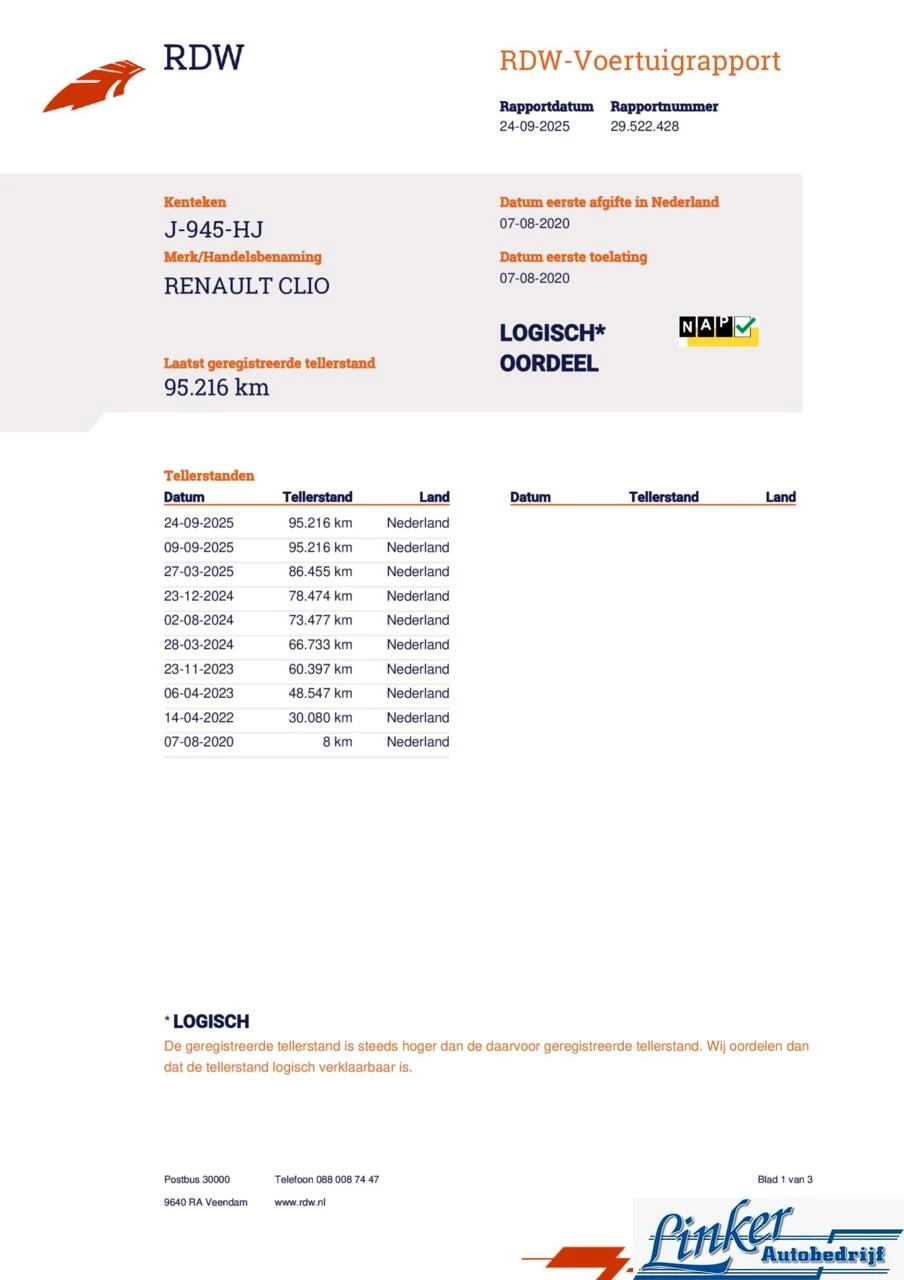 Hoofdafbeelding Renault Clio